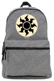 LOGOVISION Magic The Gathering White Mana Symbol Lightweight Backpack for Work School Daily Use Packable for Travel