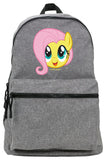 LOGOVISION My Little Pony: Friendship Is Magic Fluttershy Face Lightweight Backpack for Work School Daily Use Packable for Travel