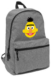 LOGOVISION Sesame Street Bert Head Lightweight Backpack for Work School Daily Use Packable for Travel