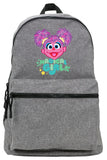 LOGOVISION Sesame Street Magical Girl Abby Cadabby Lightweight Backpack for Work School Daily Use Packable for Travel