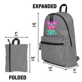 LOGOVISION Sesame Street Magical Girl Abby Cadabby Lightweight Backpack for Work School Daily Use Packable for Travel