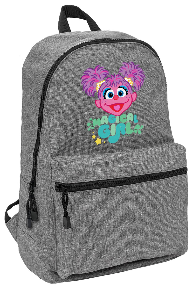 LOGOVISION Sesame Street Magical Girl Abby Cadabby Lightweight Backpack for Work School Daily Use Packable for Travel