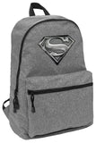 LOGOVISION Superman Steel Logo Lightweight Backpack for Work School Daily Use Packable for Travel