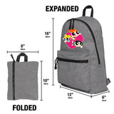 LOGOVISION The Powerpuff Girls Heart Lightweight Backpack for Work School Daily Use Packable for Travel