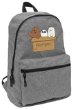 LOGOVISION We Bare Bears Baby Bears Lightweight Backpack for Work School Daily Use Packable for Travel