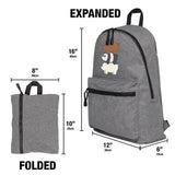LOGOVISION We Bare Bears Bear Stack Lightweight Backpack for Work School Daily Use Packable for Travel