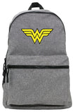 LOGOVISION Wonder Woman Classic Logo Lightweight Backpack for Work School Daily Use Packable for Travel
