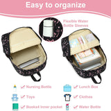 LOIDOU Backpack for Teen Girls Middle School Primary Elementary Bookbags 17inch Kids Backpack Women laptop Backpack Lightweight Casual Daypack