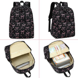 LOIDOU Backpack for Teen Girls Middle School Primary Elementary Bookbags 17inch Kids Backpack Women laptop Backpack Lightweight Casual Daypack