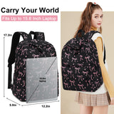 LOIDOU Backpack for Teen Girls Middle School Primary Elementary Bookbags 17inch Kids Backpack Women laptop Backpack Lightweight Casual Daypack