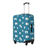 Loklneyk Penguin Atlantic Luggage Cover, Premium Washable Suitcase Protector With Secure Zipper & Buckle Closure, Fits 18 - 32 Inch Travel Luggagemedium