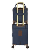 London Fog Brentwood IV 15" 4 - Wheel Under the Seat Bag, Midnight Blue