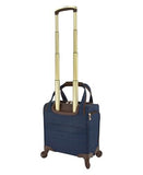 London Fog Brentwood IV 15" 4 - Wheel Under the Seat Bag, Midnight Blue