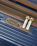 London Fog Brentwood IV 29" Expandable Spinner Hardside Suitcase, Midnight Blue
