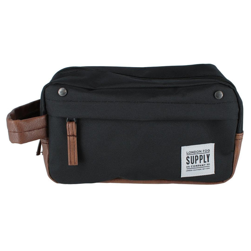 London Fog Men's Travel Accessory Case with Handle