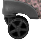 London Fog Newcastle 28 8 - Wheel Spinner, Rose Charcoal Herringbone