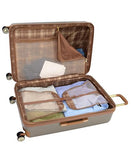 London Fog Regent Platinum 20" Expandable Spinner Carry - on