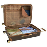 London Fog Southbridge 25 Inch Expandable Spinner HS, Mocha