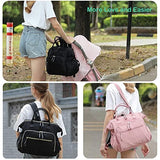 LORADI Large Diaper Bag Tote (Mocha, Large-20L)