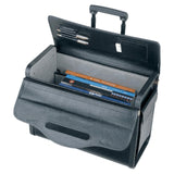 Lorell LLR61613 Oversized Rolling Catalog Case