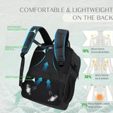 Lossga Travel Backpack, 18x14x8 Spirit Airlines Personal Item Travel Bag, Carry On Backpack Flight Aproved, Weekender Bags for Women and Men, 30L Water Resistant Lightweight Travel Backpacks