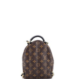 Louis Vuitton, Pre - Loved Palm Springs Backpack Monogram Canvas Mini, Brown