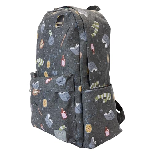 Loungefly Backpack Warner Brothers - Harry Potter - Harry Potter - Backpack - Cute Collectable Bag - Gift Idea - Official Merchandise - for Boys, Girls Men and Women - Movies Fans