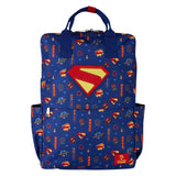 Loungefly DC Superman Nylon Full - Size Backpack