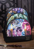Loungefly Harry Potter Trilogy Triple Pocket MINI Backpack