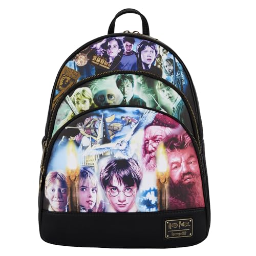 Loungefly Harry Potter Trilogy Triple Pocket MINI Backpack