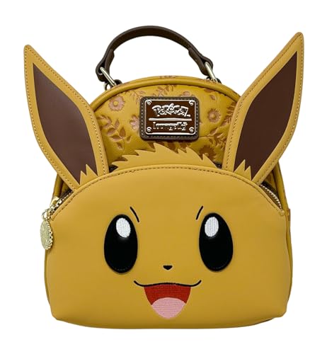 Loungefly Pokemon Eevee Cosplay Womens Convertible Double Strap Shoulder Bag Purse | Backpacks4Less