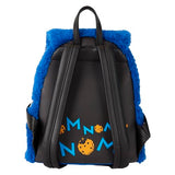 Loungefly Sesame Street Cookie Monster Plush Mini Backpack