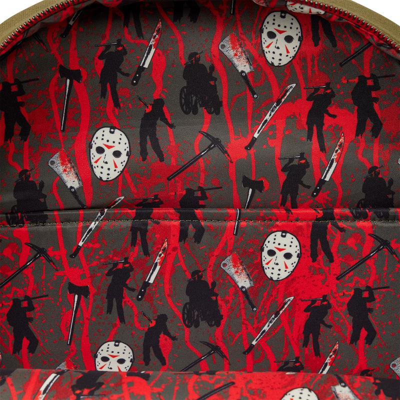 Loungefly Warner Bros Friday The 13Th Full - Size Backpack