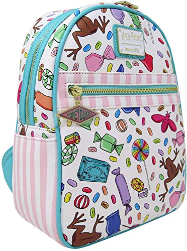 Loungefly x Harry Potter Honeydukes Candy Printed Mini Backpack (One Size, Multicolored)