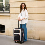 LOVEVOOK 20 Inch Carry On Luggage 22x14x9 Airline Approved, Lightweight Softside Carry - on Suitcase with Spinner Wheels & TSA Lock, Water - Resistant Travel Luggage for Men Women