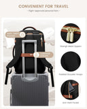 LOVEVOOK 40L Travel Backpack Carry on Flight Approved, Personal Item Bag with 3 Packing Cubes, Travel Backpack for Women Fits 17" Laptop, Water - resistant Carry On Bag for Airplanes