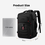 LOVEVOOK 40L Travel Backpack for Men, Airline Approved Carry On Luggage with 3 Packing Cubes, TSA Overnight Bags, Waterproof Personal Item Bag, Weekender Essentials Backpacks fits 17.3" Laptop