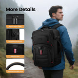 LOVEVOOK 40L Travel Backpack for Men, Airline Approved Carry On Luggage with 3 Packing Cubes, TSA Overnight Bags, Waterproof Personal Item Bag, Weekender Essentials Backpacks fits 17.3" Laptop
