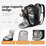 LOVEVOOK 40L Travel Backpack for Men, Airline Approved Carry On Luggage with 3 Packing Cubes, TSA Overnight Bags, Waterproof Personal Item Bag, Weekender Essentials Backpacks fits 17.3" Laptop