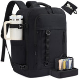 LOVEVOOK 40L Travel Backpack for Men Women, Waterproof Carry On Backpack for Work & Travel, Flight Approved Personal Item with 3 Packing Cubes, TSA Bag Fits 17.3