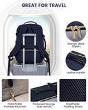 LOVEVOOK 40L Travel Backpack for Women & Men, Airline Approved Carry On Luggage with 3 Packing Cubes, TSA Overnight Bags, Waterproof Personal Item Bag, Weekender Essentials Backpacks fits 17" Laptop