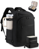 LOVEVOOK 40L Travel Backpack for Women & Men,Airline Approved Carry On Backpack with 3 Packing Cubes,TSA Waterproof Personal Item Bag,Weekender Overnight Essentials Backpacks fits 18