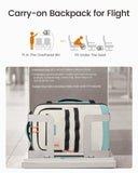LOVEVOOK 50L Travel Backpack for Women & Men, TSA Approved Carry On Backpack with 3 Packing Cubes, Waterproof Personal Item Bag Fits 17" Laptop, Weekender Essentials Overnight Backpack for Trip