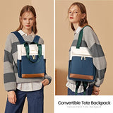 LOVEVOOK Backpack Purse for Women, Convertible Small Backpack Tote for Woman, Mini College Daypack for Work, Daily, Travel, 2pcs set