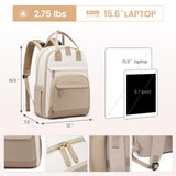 LOVEVOOK Diaper Bag Backpack, Baby Bag with Changing Pad, Large Diaper Backpack Boy Girl, Waterproof Baby Registry Bag for Mom Dad with Stroller Buckles, Beige - khaki