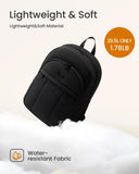 LOVEVOOK Diaper Bag Backpack, Large Puffy Baby Bag with Changing Pad Insulated Pockets Stroller Straps, Waterproof Diaper Backpacks for Mom Dad, Ivory