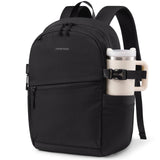 LOVEVOOK Everyday Backpack for Women, Chic Versatile Backpack with Water Bottle Pocket, Lightweight Waterproof Casual Daypack for City Work Commute, College, Travel & Gifts, Black