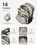 LOVEVOOK Laptop Backpack for Women, 15.6 Inch Computer Backpack Purse, Casual Daypack Carry - On Personal Item Travel Bag, College Bookbook for Teen Girls Students Back to School