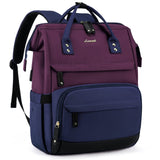 LOVEVOOK Laptop Backpack for Women, 15.6 Inch Work Business Backpacks Purse With Large Capacity, Waterproof Nurse Bag College Bookbag for School, Waterproof Casual Daypack for Travel