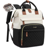 LOVEVOOK Laptop Backpack for Women, 15.6'' Waterproof Nurse Bag Teacher Work Backpack Purse for Women, Travel Computer Backpack for College Office Business Ladies